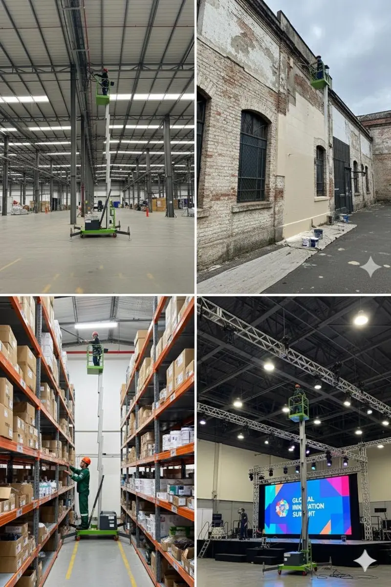 Plataforma Elevatória Versatilidade